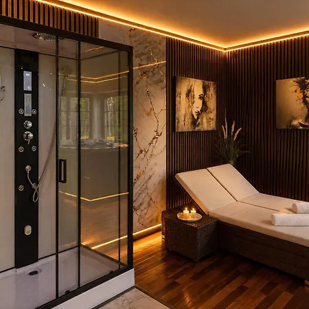 Argentum Private Basen Sauna Jacuzzi 게스트하우스 3*